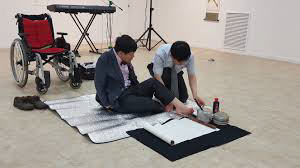 최웅렬화백시연사진2