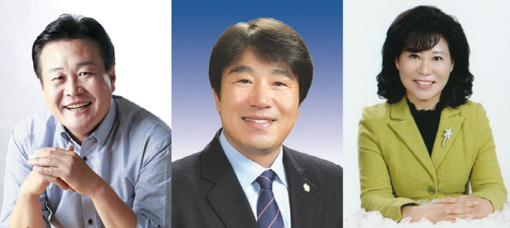 부천시의회 최성운.강병일.방춘하 의원, 의정활동 우수의원