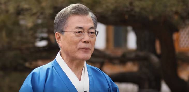 문통령 새해인사
