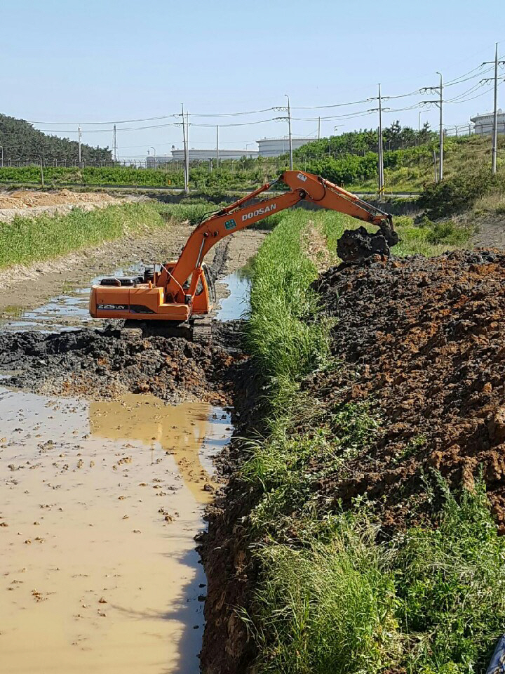 대산 하천 준설