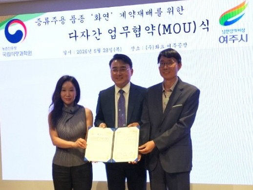 여주시, 국산 양조용 벼 고부가가치 농업 확대 - 뉴스 썸네일 이미지
