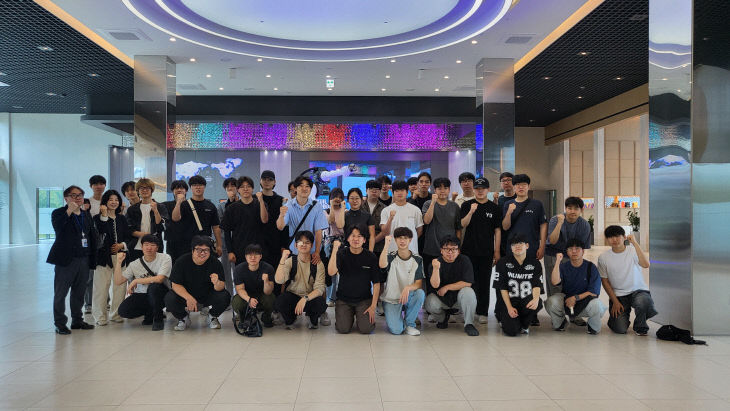 인천폴리텍대 AI융합소프트웨어과, 로봇 전문기업 ㈜유일로보틱스 현장견학