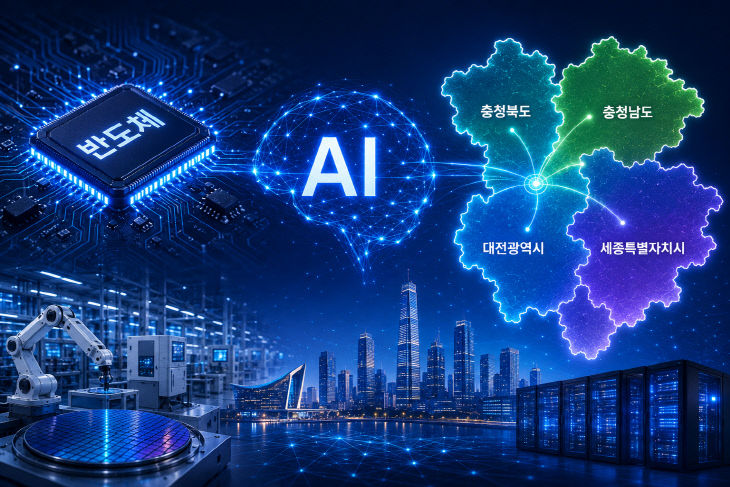 [창간75] AI 선도·반도체 성장축 떠오른 충청...초광역 '원팀 전략' 관... - 뉴스 썸네일 이미지